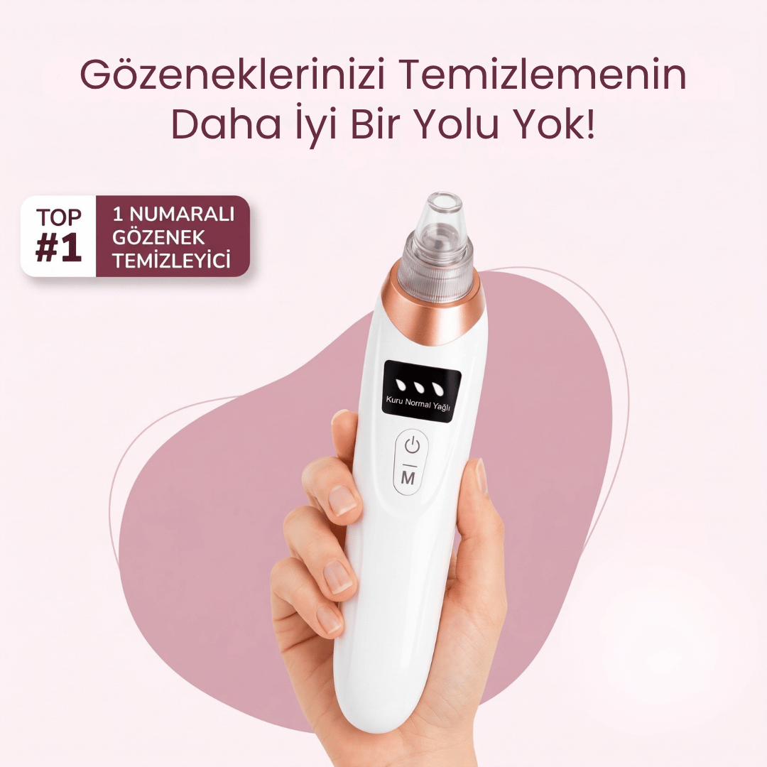 Ouvella Vakumlu Gözenek Temizleyici: Pürüzsüz Bir Cilt İçin Derinlemesine Arınma
